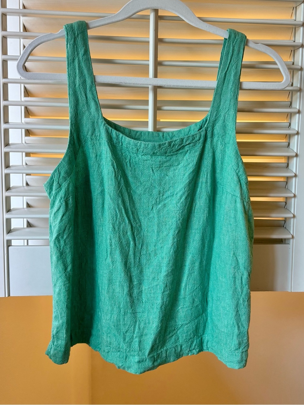 a new day Sleeveless Square Neck Tank Top